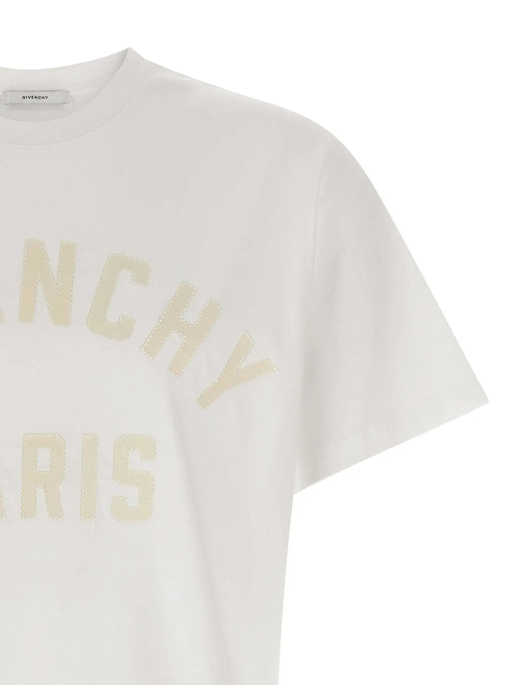 Givenchy White Cotton T-Shirt