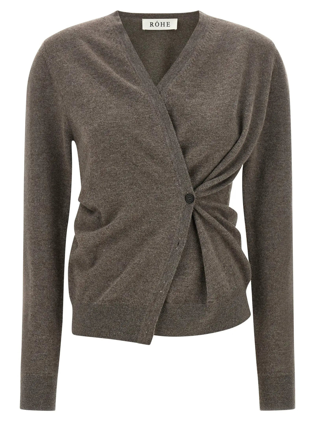 Rohe Brown Wool Cardigan