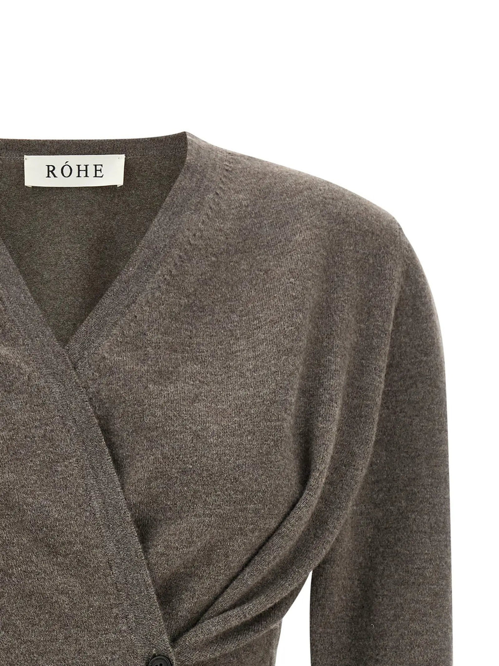 Rohe Brown Wool Cardigan