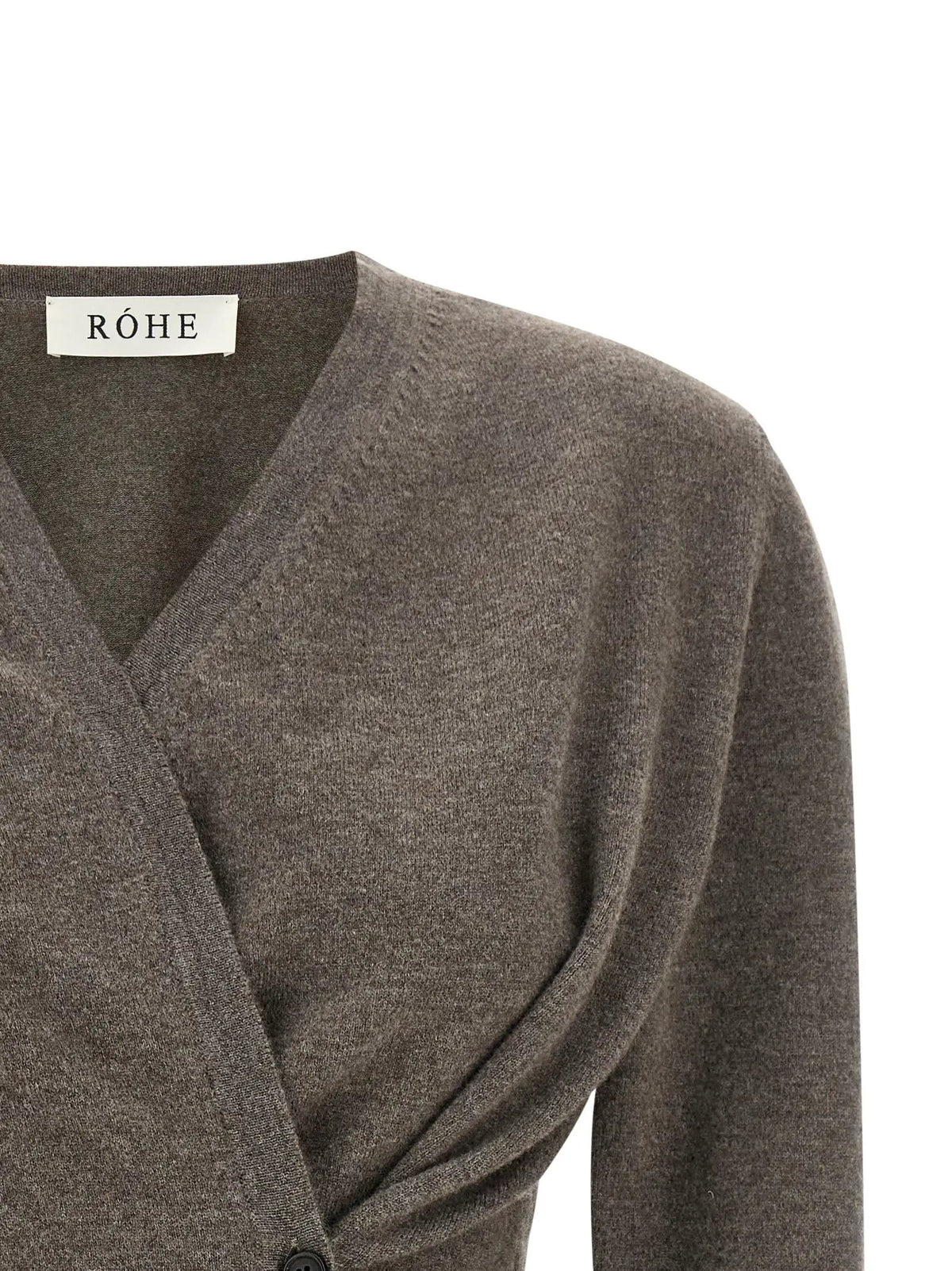 Rohe Brown Wool Cardigan