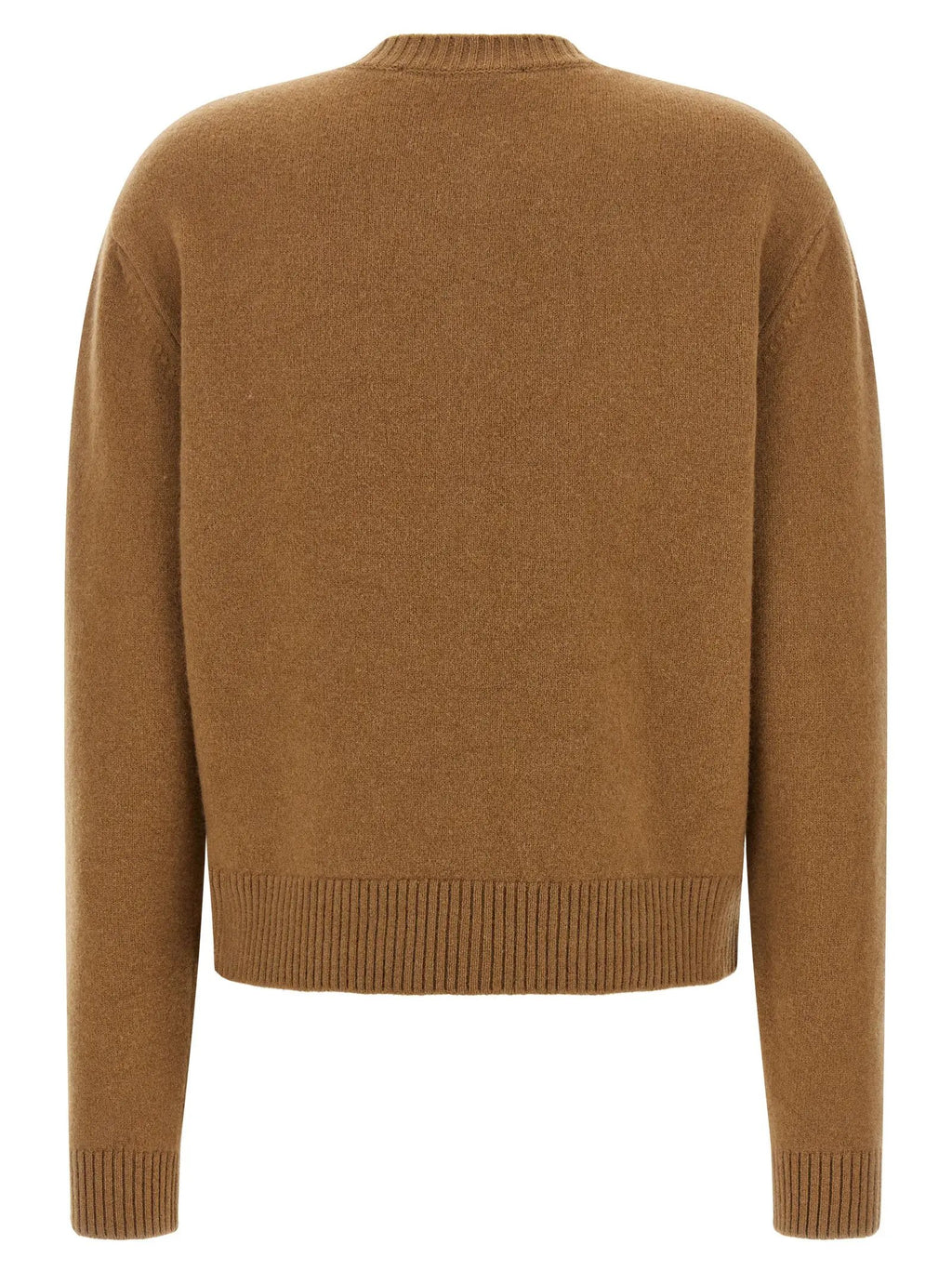 Cardigan en laine marron Rohe
