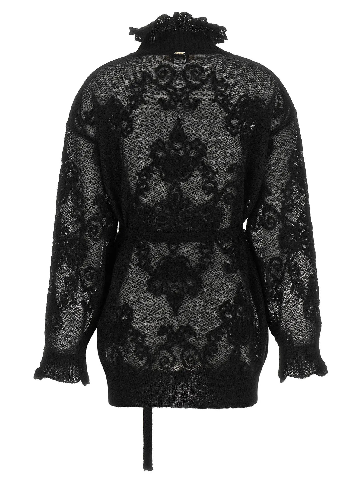 Twinset Black Polyamide Cardigan