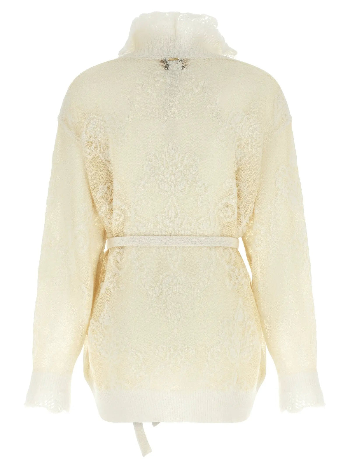 Twinset White Polyamide Cardigan