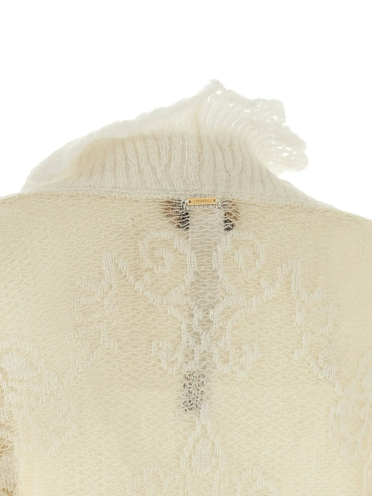 Twinset White Polyamide Cardigan