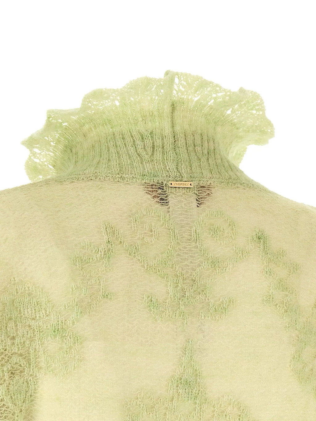 Twinset Bicolor Polyamide Cardigan