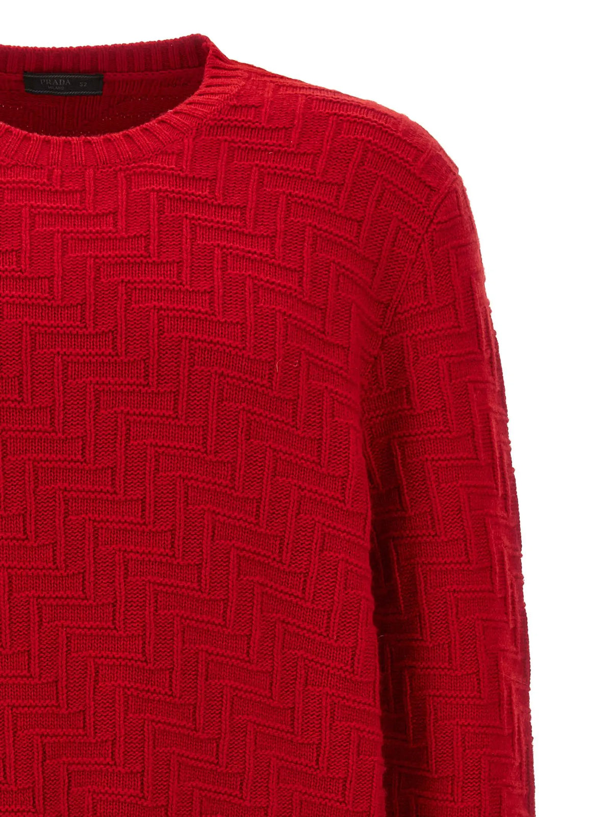 Prada Prada Multicolor Virgin Wool Cardigan