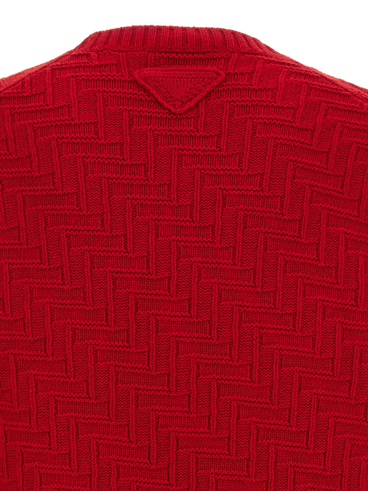 Prada Prada Multicolor Virgin Wool Cardigan