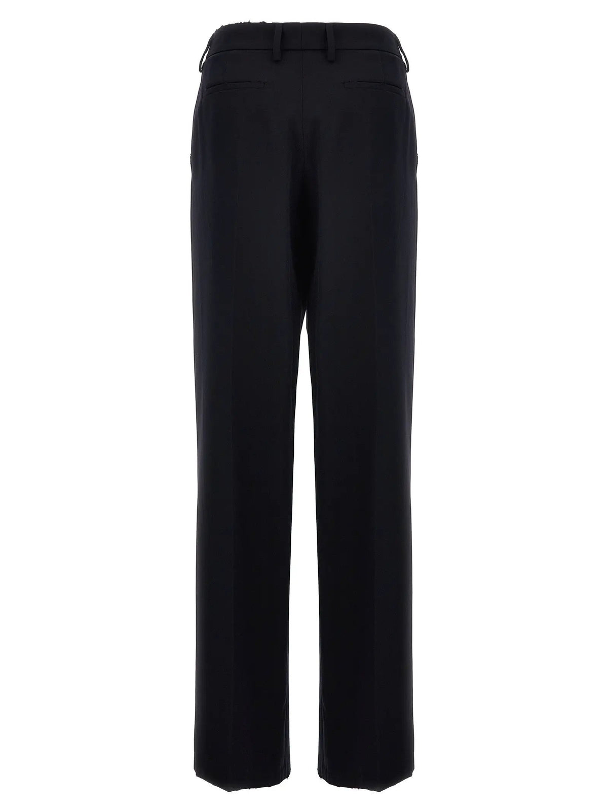 Prada Prada Blue Wool Casual Pants