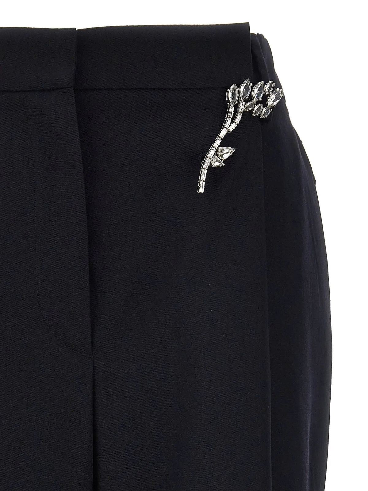 Prada Prada Blue Wool Casual Pants