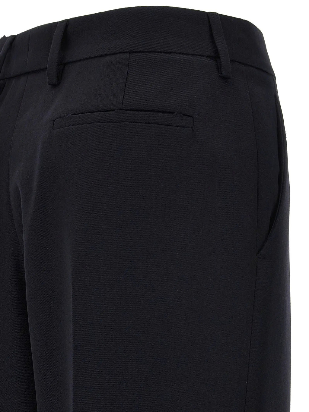 Prada Prada Blue Wool Casual Pants