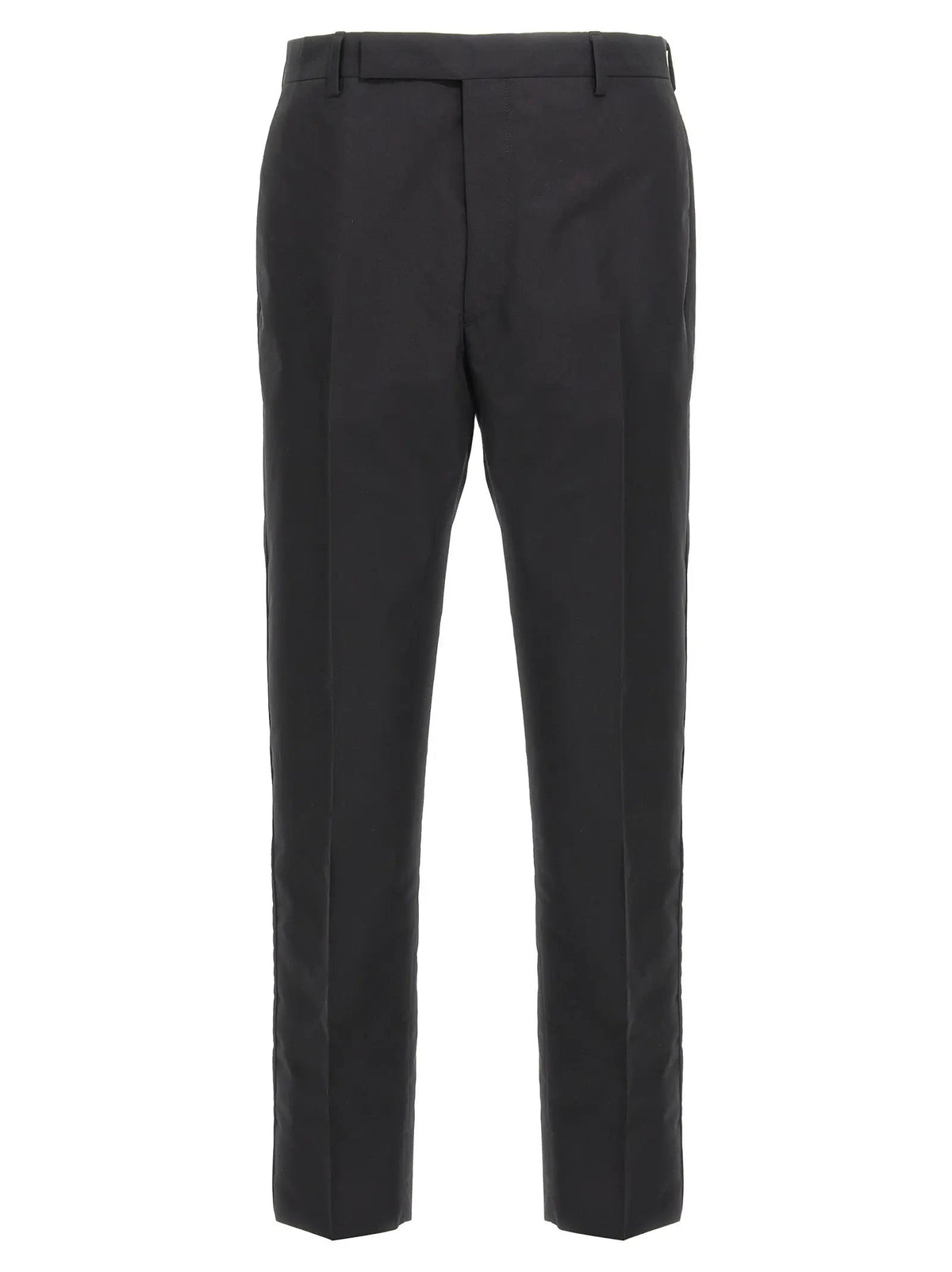 Prada Black Cotton Dress Pants