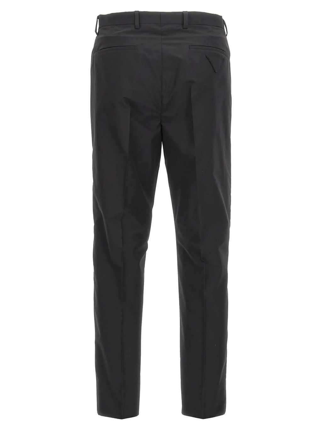 Prada Black Cotton Dress Pants