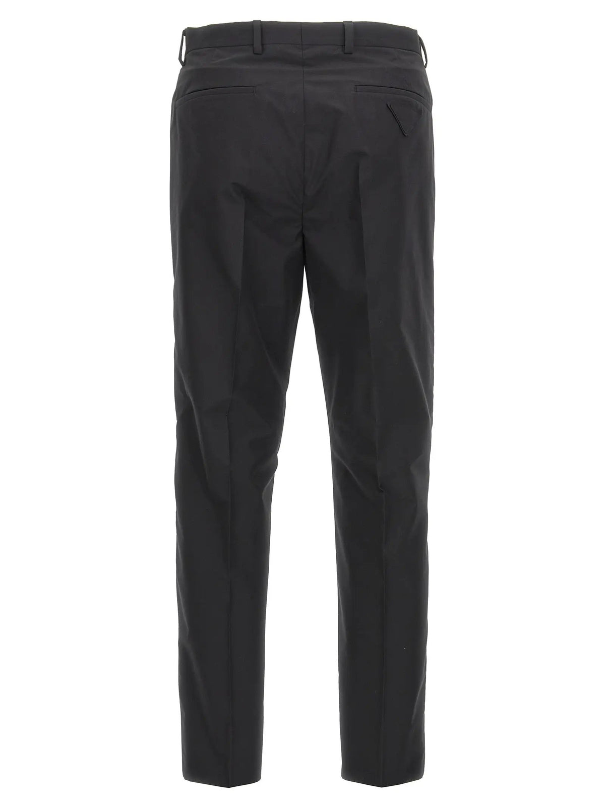 Prada Black Cotton Dress Pants