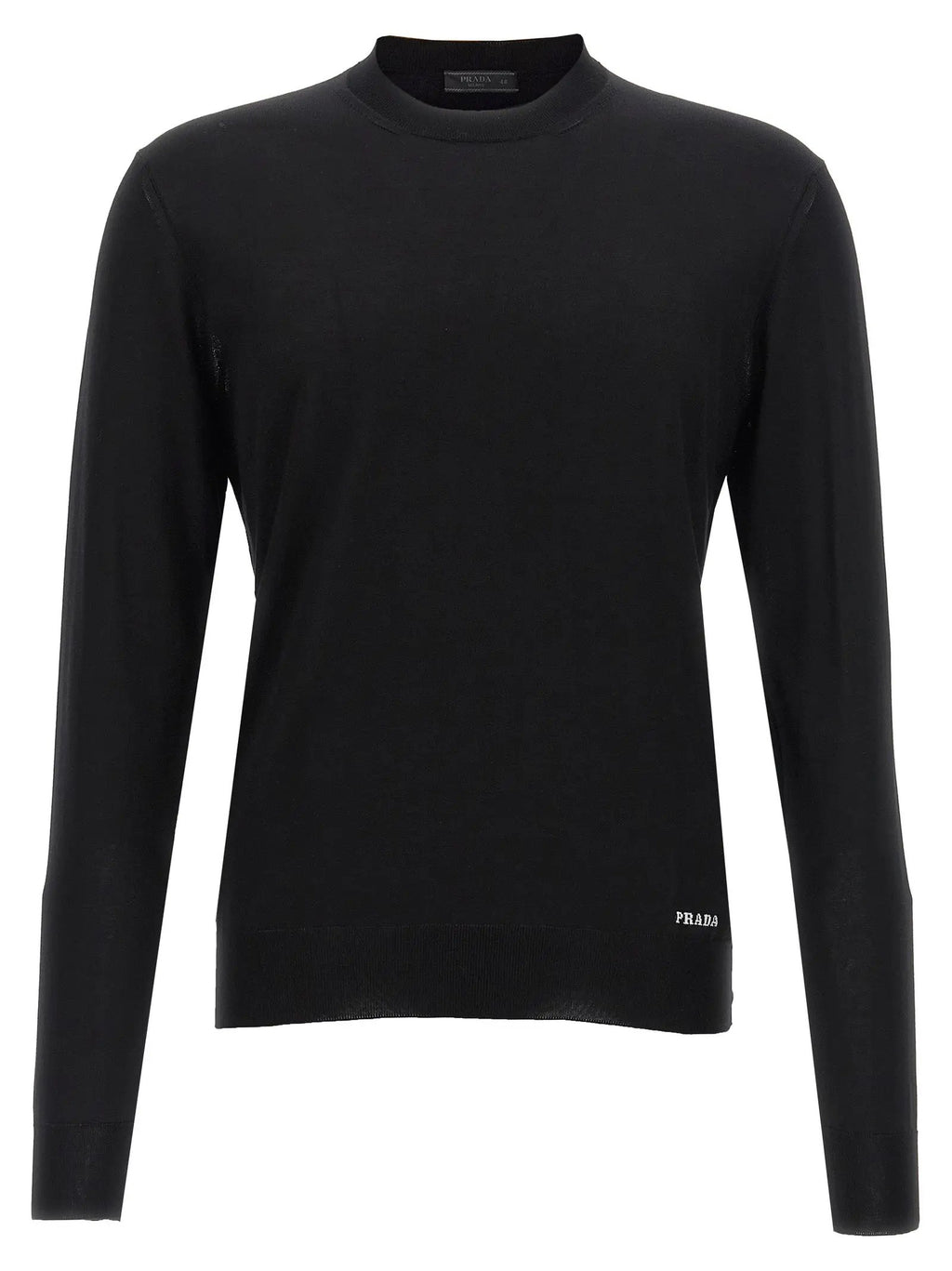 Prada Black Silk Cardigan