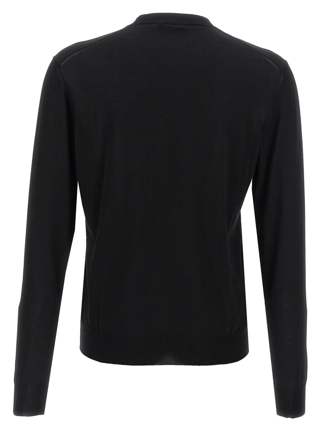 Prada Black Silk Cardigan