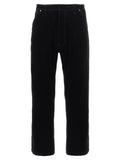Prada Black Cotton Casual Pants