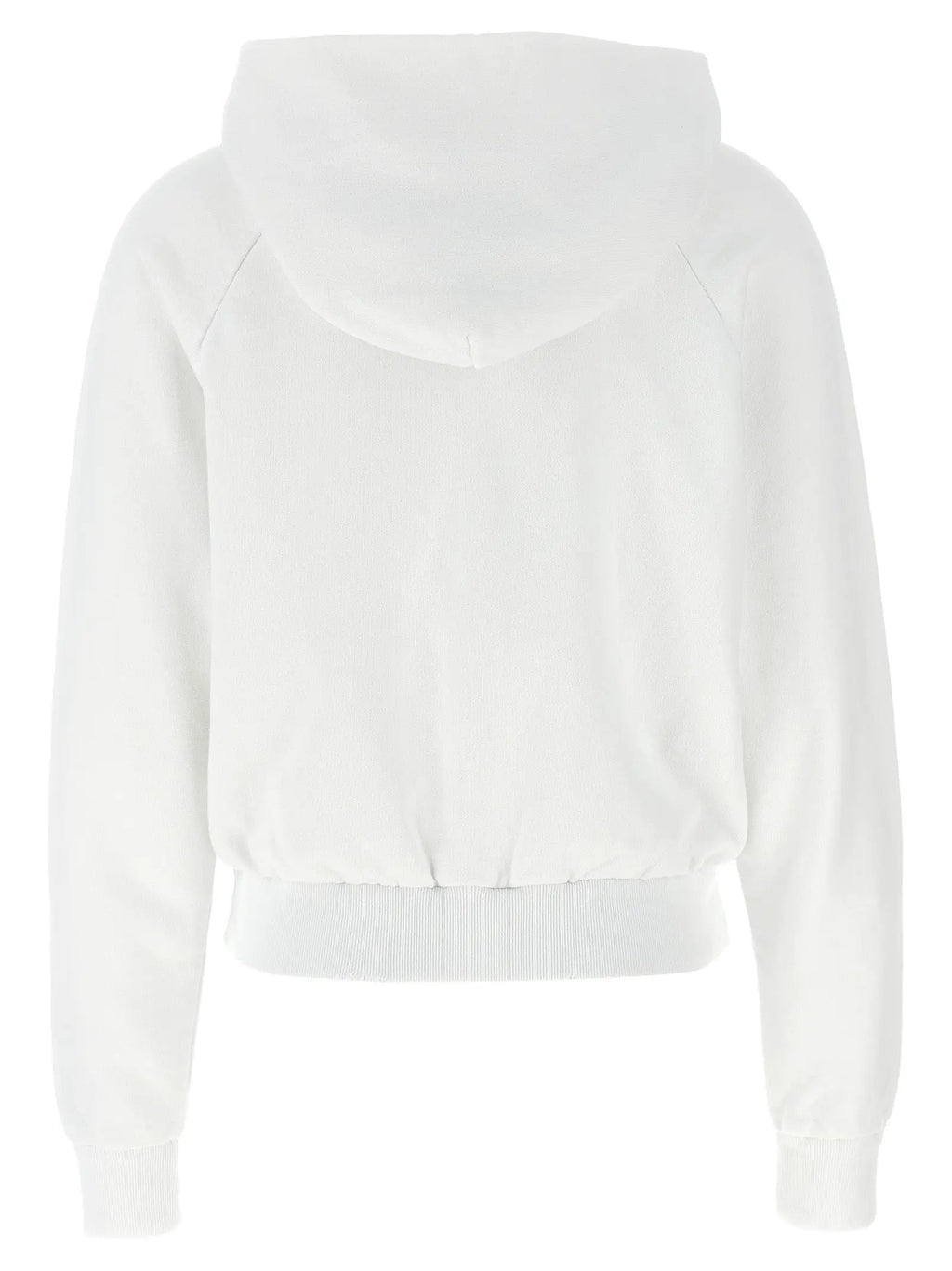 Prada White Cotton Sweatshirt