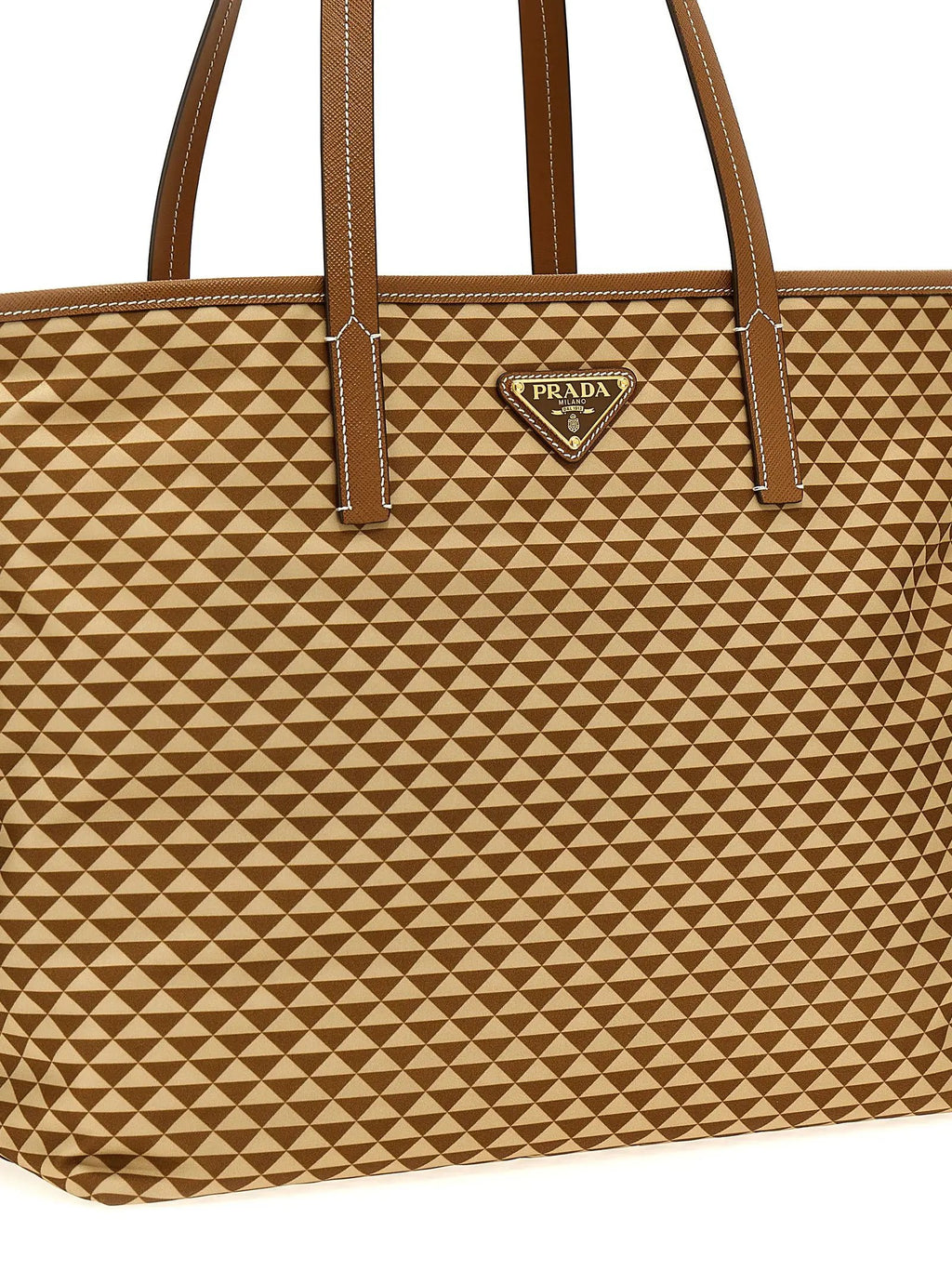 Sac fourre-tout Prada en polyamide multicolore