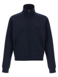 Prada Blue Polyester Sweatshirt