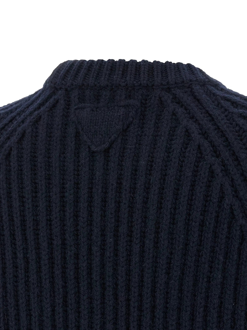 Prada Blue Virgin Wool Cardigan