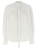 Prada White Cotton Blouse
