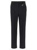 Prada Gray Virgin Wool Dress Pants