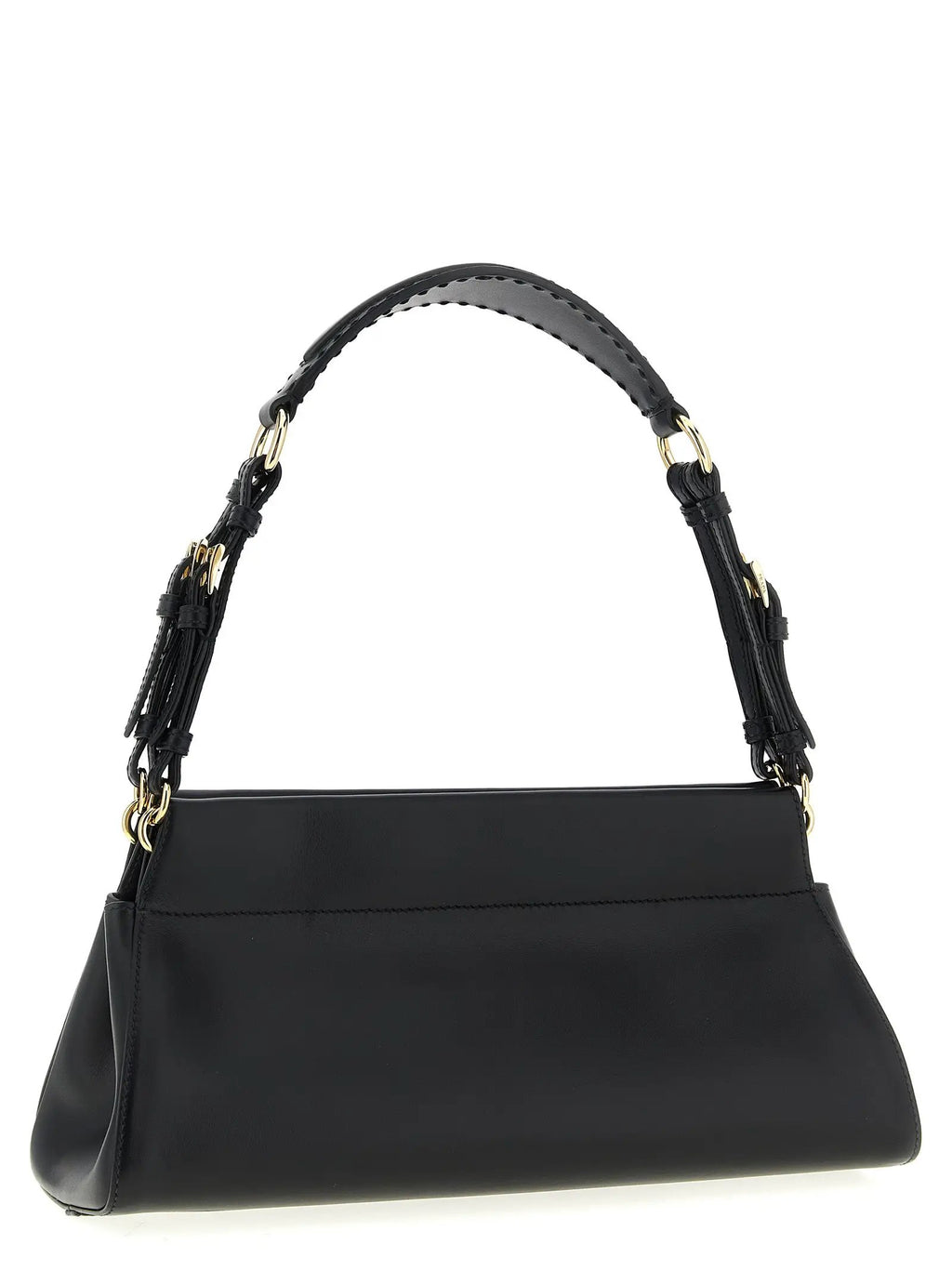 Prada Black Calfskin Shoulder Bag