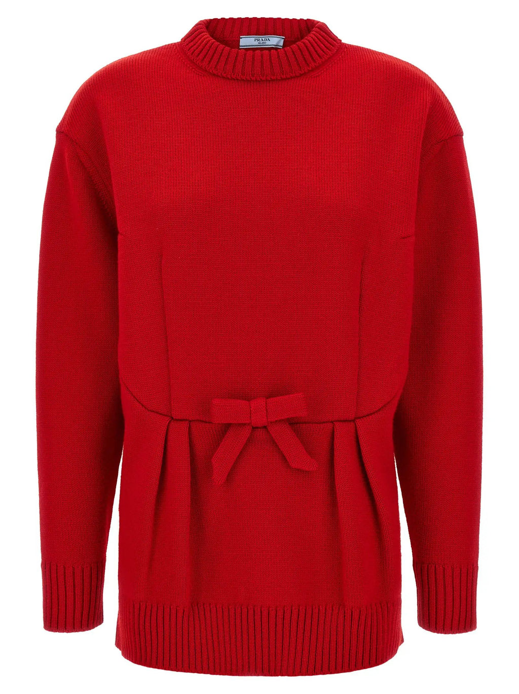 Prada Multicolor Virgin Wool Cardigan