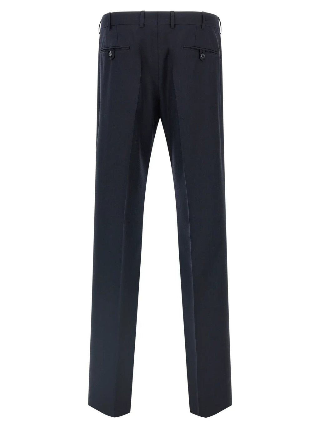 Prada Blue Virgin Wool Two-Piece Suit