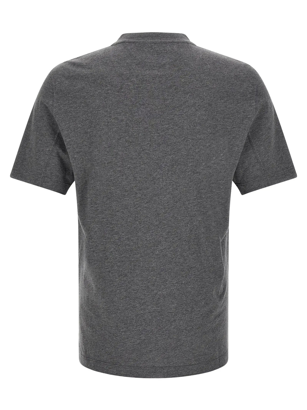 Brunello Cucinelli Gray Cotton T-Shirt