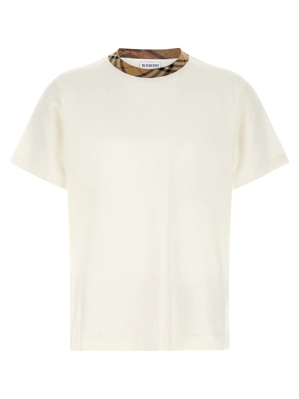 Burberry Beige Cotton T-Shirt