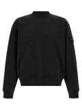 Stone Island Black Cotton Sweatshirt