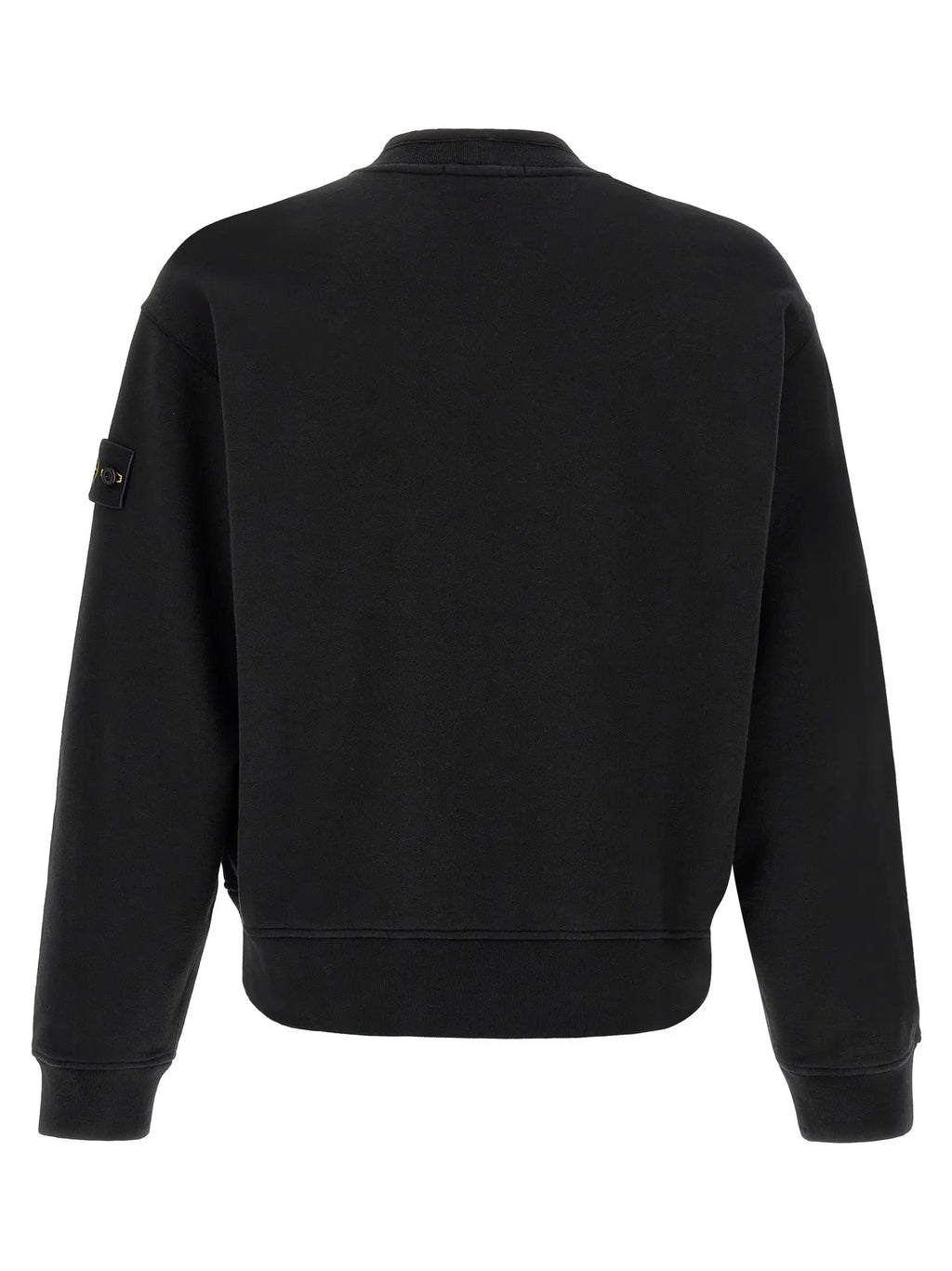 Stone Island Black Cotton Sweatshirt