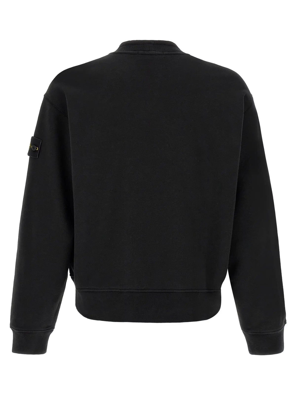 Stone Island Black Cotton Sweatshirt