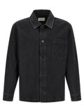 Saint Laurent Black Cotton Blouse