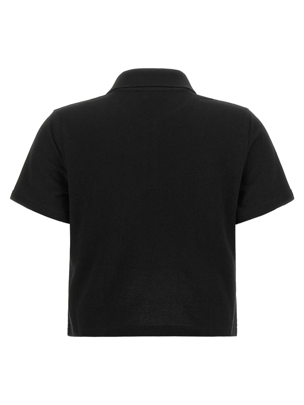 Polo Saint Laurent en coton noir