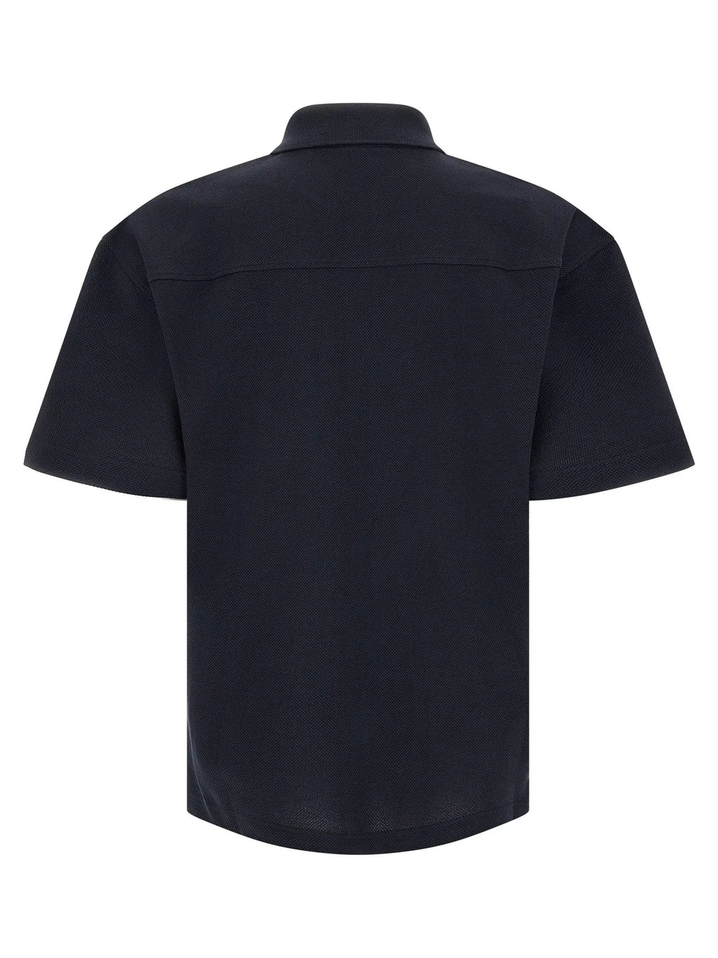 Saint Laurent Blue Cotton Polo Shirt