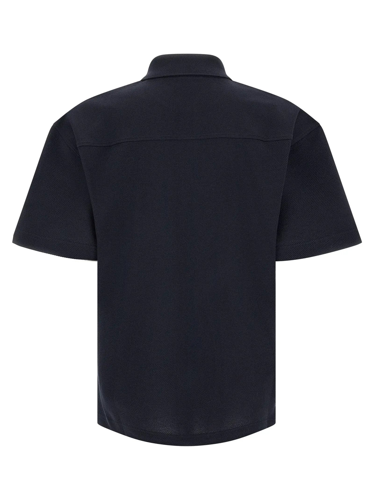 Saint Laurent Blue Cotton Polo Shirt