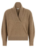 Brunello Cucinelli Beige Cashmere Cardigan