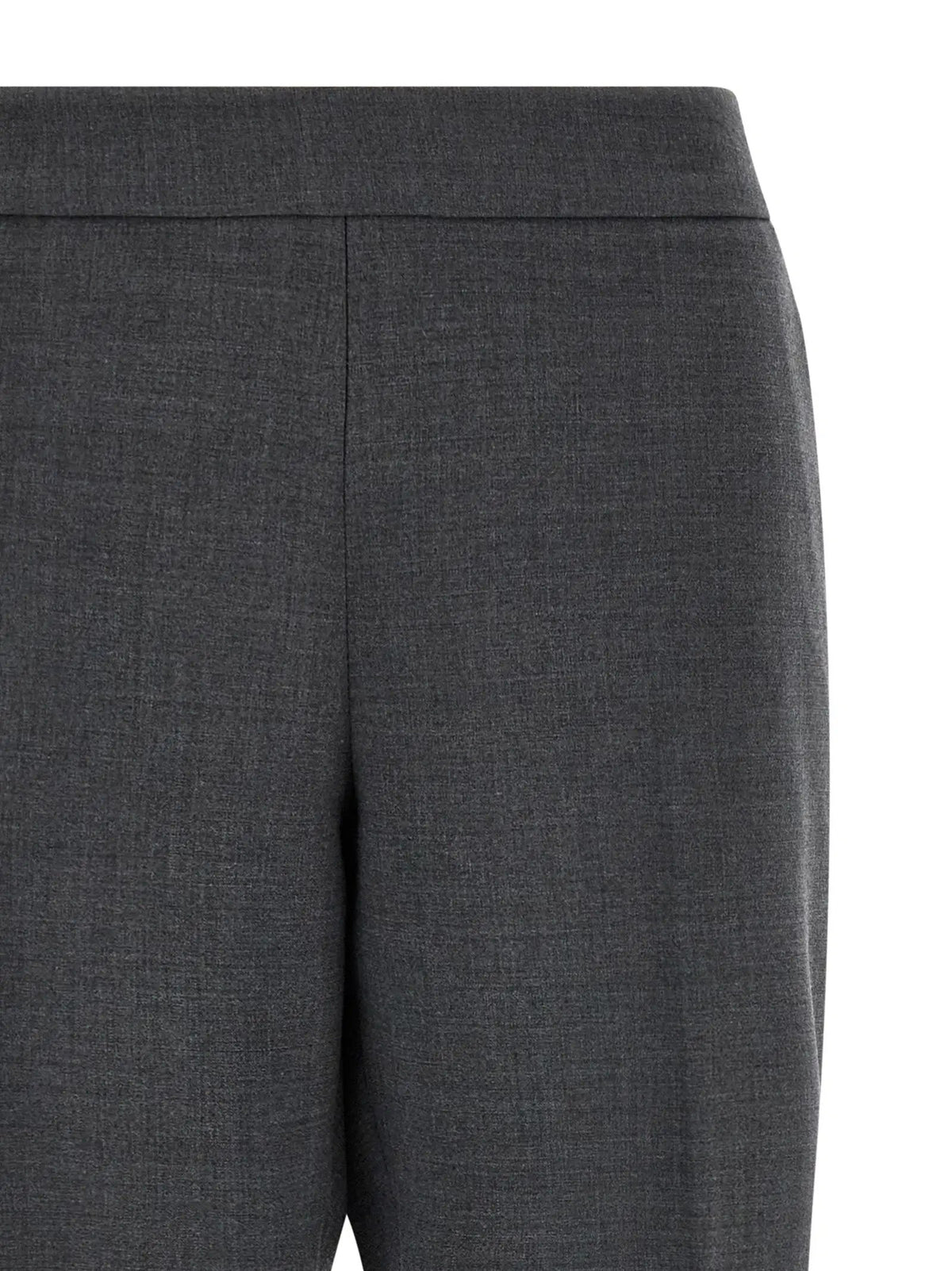 Alberto Biani Gray Polyester Cropped Pants