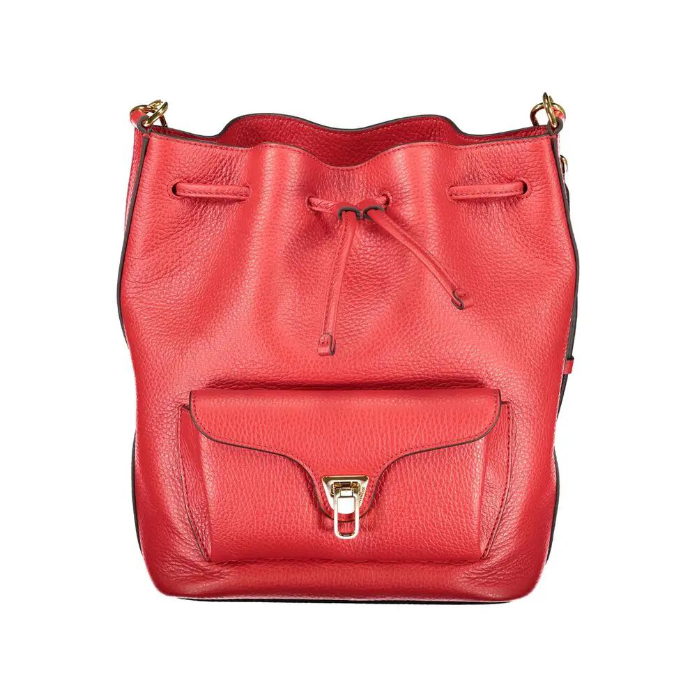 Coccinelle Red Leather Women's Bag