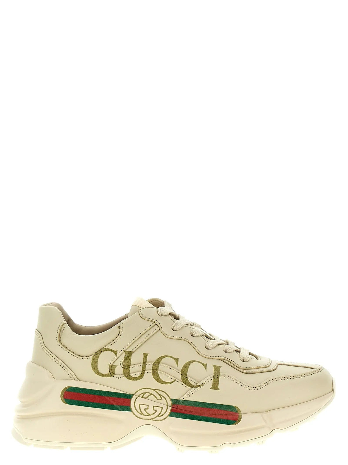 Gucci Gucci White Calfskin Chunky Sneakers