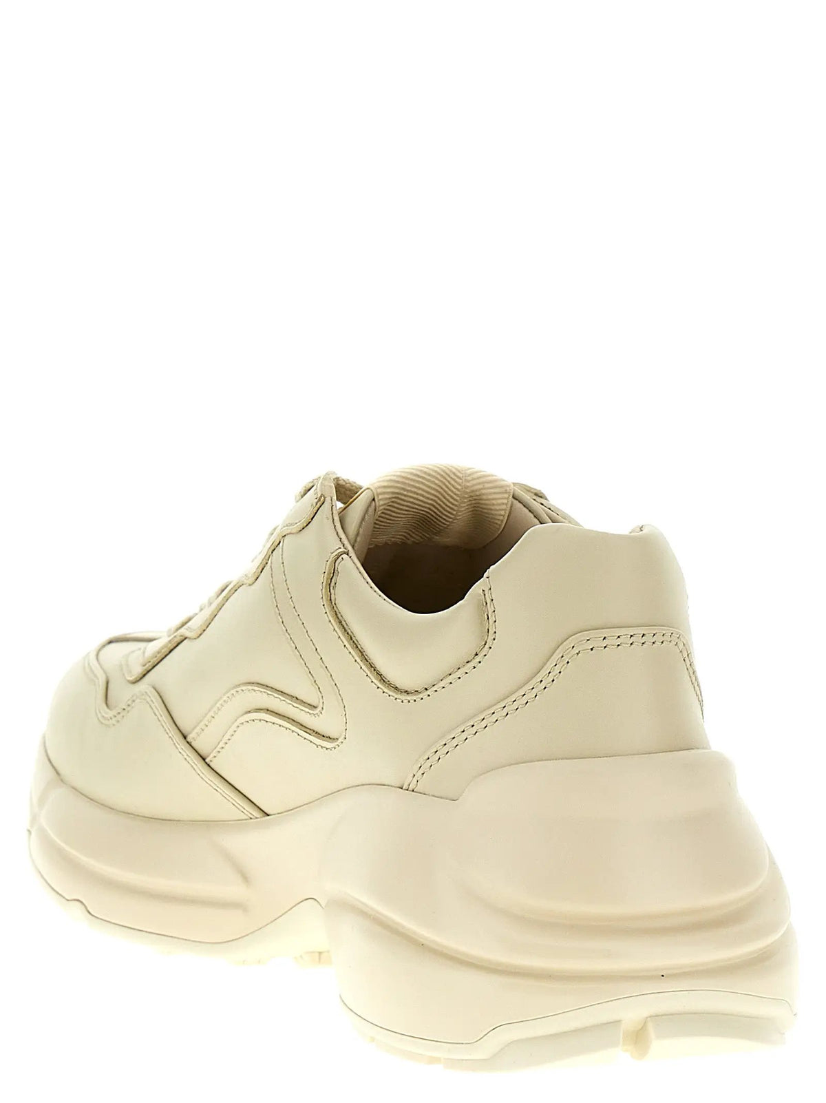 Gucci Gucci White Calfskin Chunky Sneakers