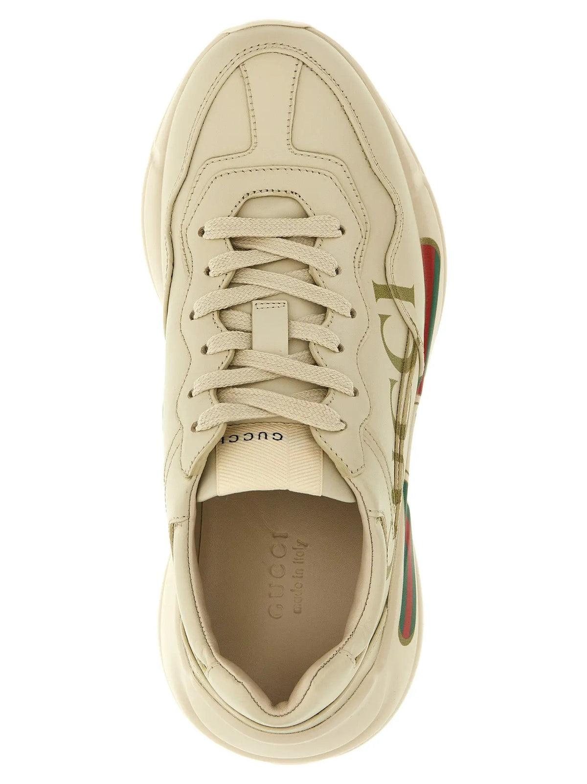 Gucci Gucci White Calfskin Chunky Sneakers