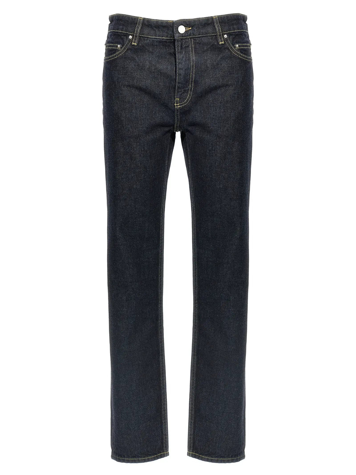TOTEME Blue Cotton Tapered Jeans