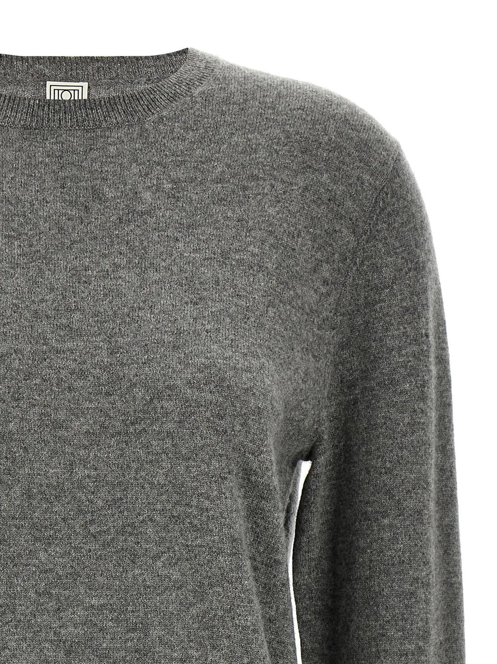 TOTEME Gray Cashmere Cardigan
