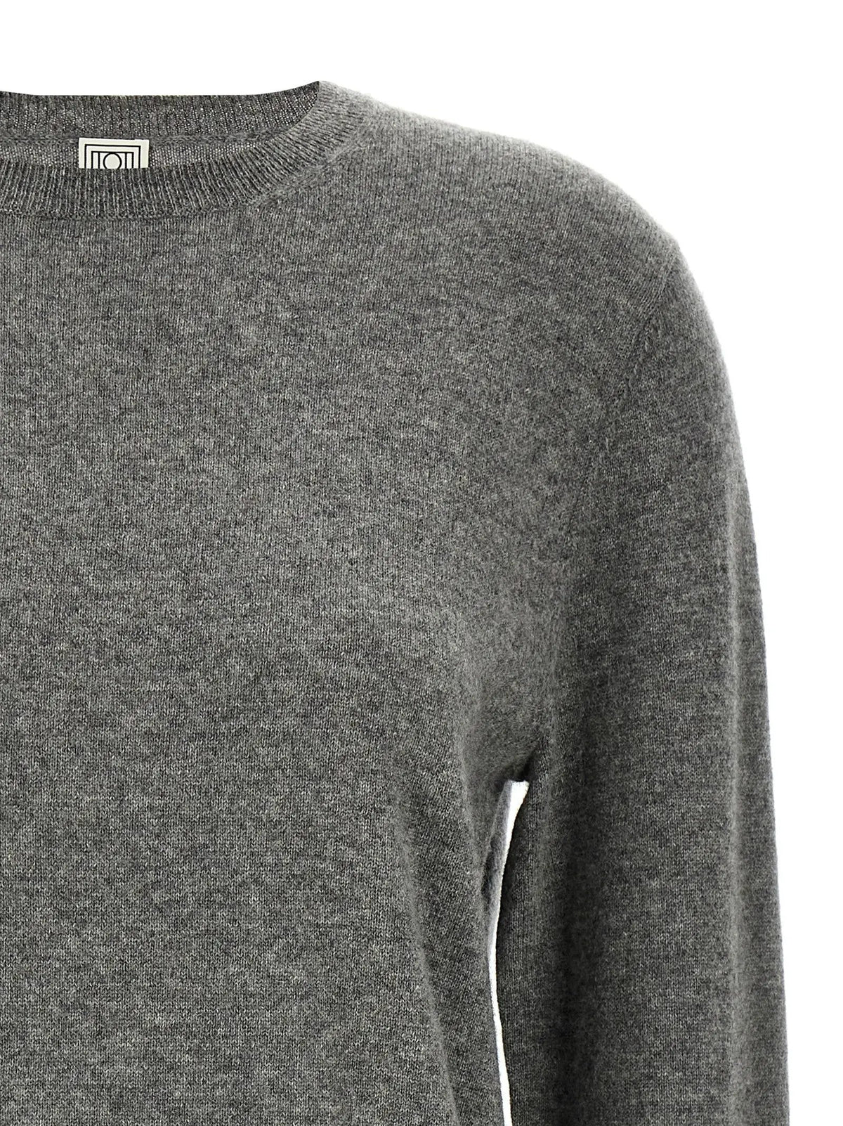 TOTEME Gray Cashmere Cardigan