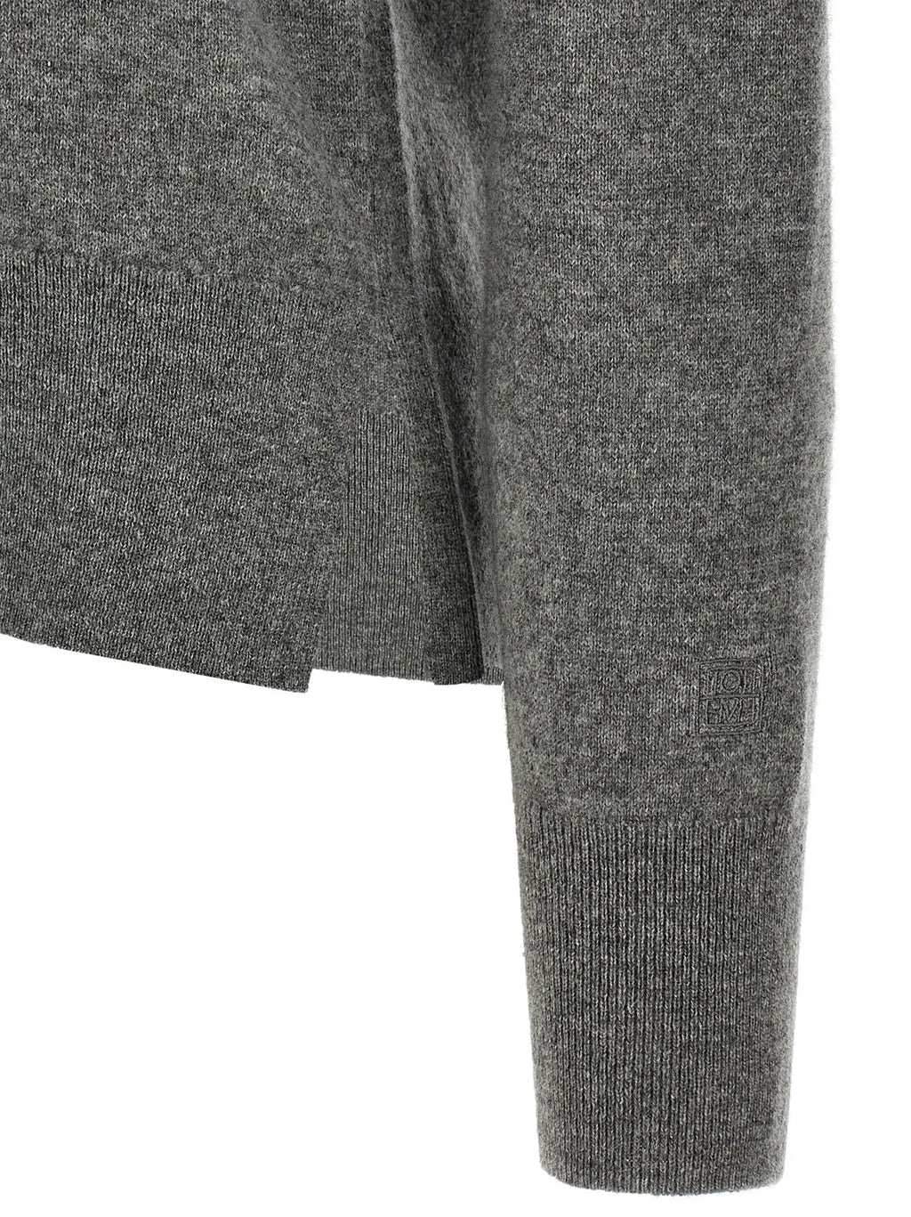 TOTEME Gray Cashmere Cardigan