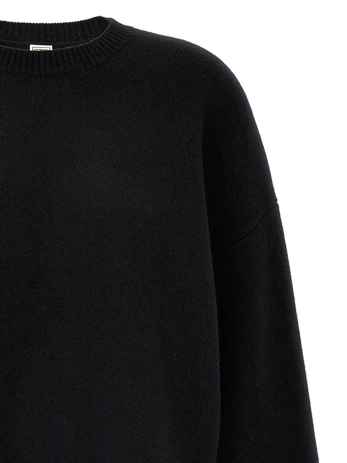 TOTEME Black Polyester Cardigan