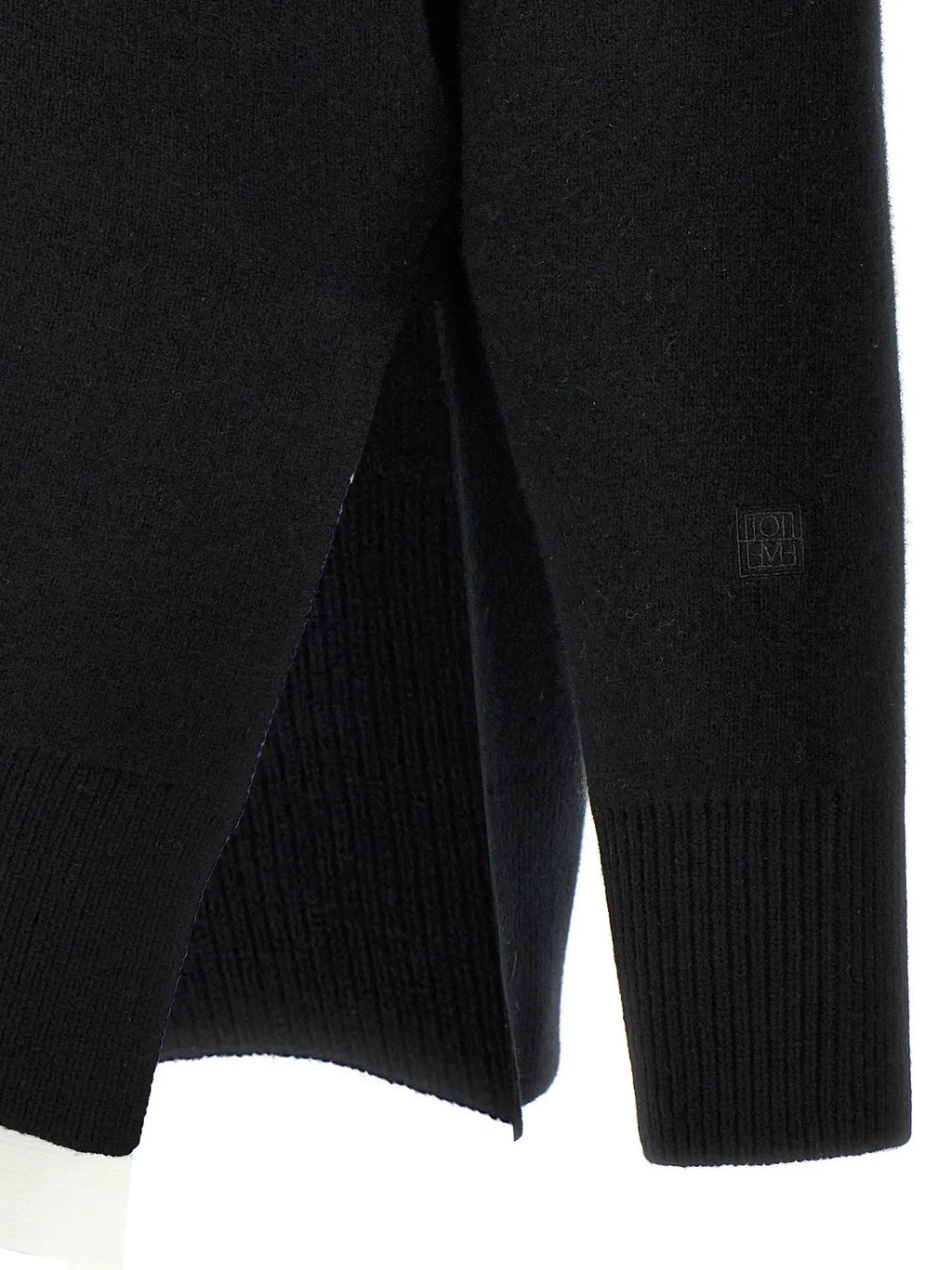 TOTEME Black Polyester Cardigan